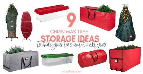 Christmas Tree Storage Ideas