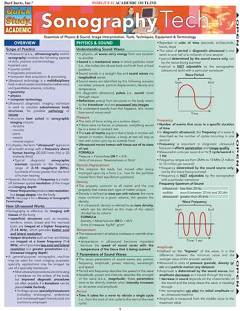 SONOGRAPHY TECH REFERENCE GUIDE (eBook Rental) | Ultrasound technician, Nursing school ...