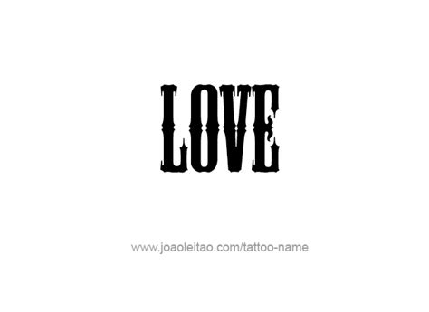 Love Name Tattoo Designs - Tattoos with Names