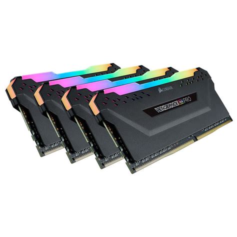 Corsair Vengeance RGB PRO 128GB (4x32GB) DDR4 3200MHz Memory - Black ...