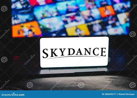 December 9, 2023, Brazil. in this Photo Illustration, the Skydance ...