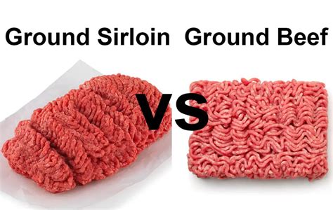 Difference Between Ground Beef and Ground Sirloin (Ground Sirloin Vs Ground Beef) - Swartzsdeli