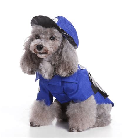 Police Officer Dog Costume For Halloween︱Aipaws – aipaws