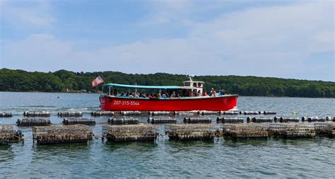 Damariscotta Maine River Cruises | Maine Boat Tours | Oyster Farm Tours