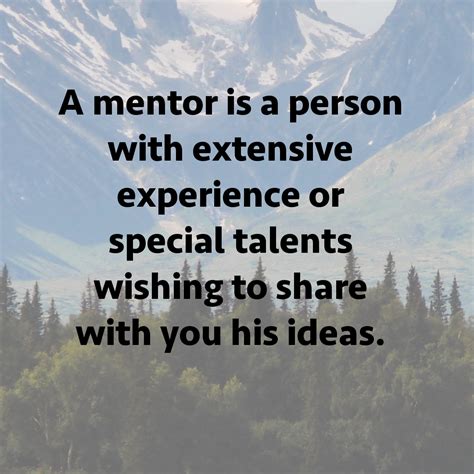 Mentor Quotes, Wish, Talent, Person