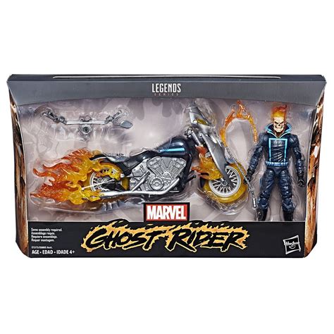 Marvel Legends ~ GHOST RIDER w/MOTORCYCLE ACTION FIGURE BOXED SET ~ IN STOCK 630509626472 | eBay