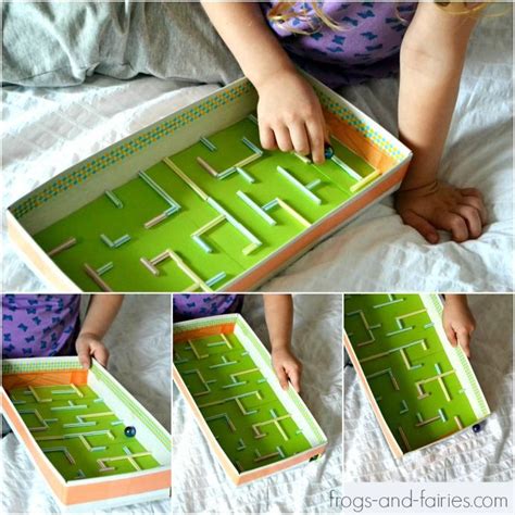 DIY Marble Maze - Frogs and Fairies | Operation christmas child boxes, Marble maze, Operation ...