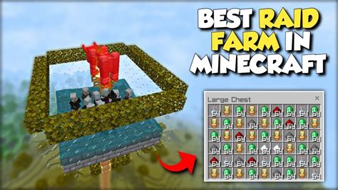 Simple Minecraft Raid Farm