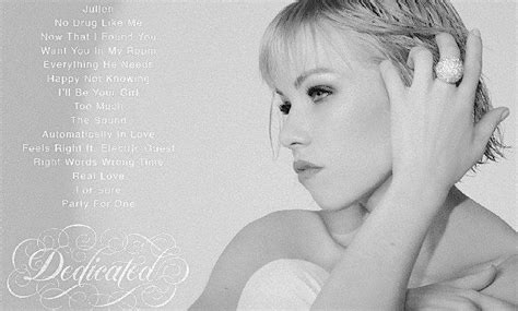 Dedicated Album Tracklist - Carly Rae Jepsen Photo (42763651) - Fanpop