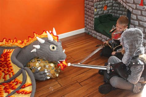 Torch the Fiery Dragon Pattern - Etsy