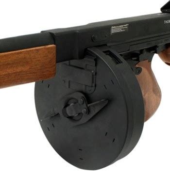 M1A1 THOMPSON Airsoft Tommy Machine Gun DRUM MAGAZINE | eBay