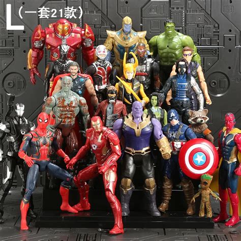 Wholesale 21pcs/set Marvel Avengers Guardians of the Galaxy Super Hero ...