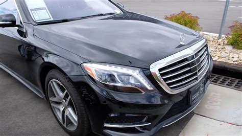 2016 Mercedes-Benz S550//Black - YouTube