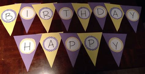 Triangle Birthday banner | Birthday banner, Crafts, Holiday decor