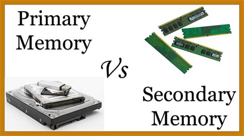 Difference Between Primary And Secondary Memory | atelier-yuwa.ciao.jp