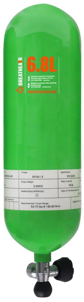 Composite SCBA Cylinders | SCBA Cylinder & EEBD Cylinders - 300Bar