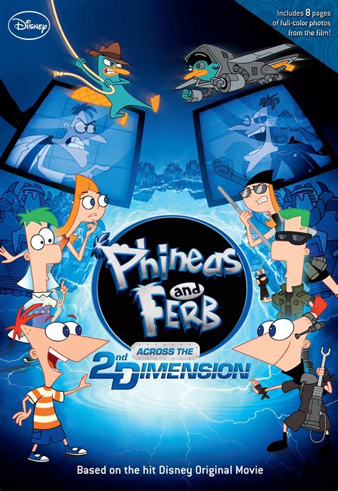 Phineas and Ferb: Across the 2nd Dimension (book) | Phineas and Ferb Wiki | FANDOM powered by Wikia