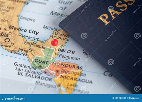 Map View of Belmopan, Belize Stock Image - Image of tourism, wanderlust: 169904219