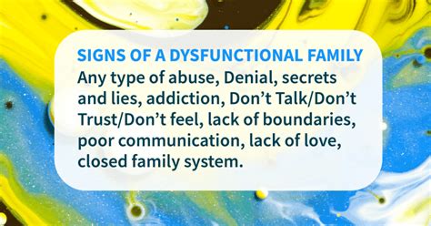 Family Quotes: Dysfunctional Family Signs - Reach Out Recovery