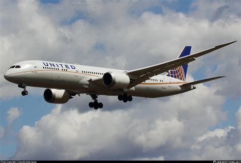 N45956 United Airlines Boeing 787-9 Dreamliner Photo by Davide Della Santa | ID 1053096 ...