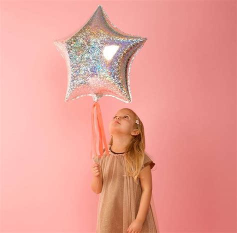 Set Of Six Silver Foil Party Balloons By Little Ella James | notonthehighstreet.com