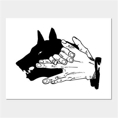 Ten Shadows Sign Shikigami divine dog Hand sign dog kon Megumi Fushiguro by giftgiftshopdesign ...