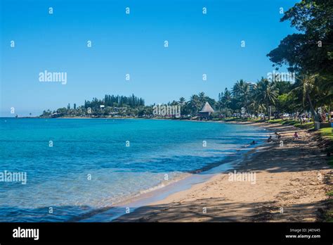 Anse Vata beach, Noumea, New Caledonia, Pacific Stock Photo - Alamy