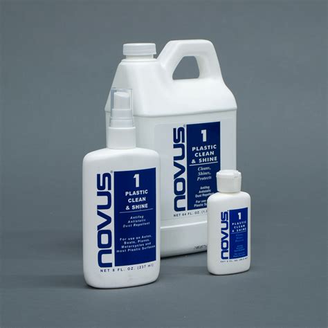 Novus Plastic Polish No. 1 Plastic Clean and Shine | Lustercraft Plastics