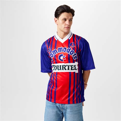 Score Draw | Draw PSG Retro Home Shirt 93 Adults | Blue/Red | SportsDirect.com Denmark