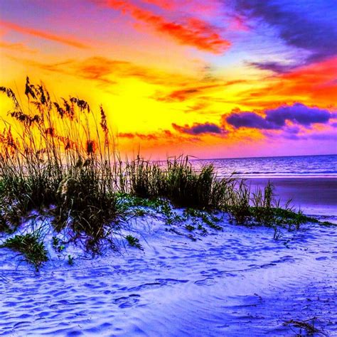 See a sunset like this in Hilton Head, South Carolina! Read more about us at: www ...