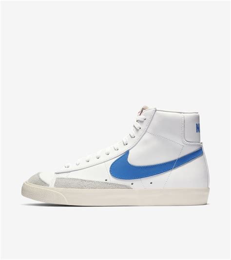 Date de sortie de la Nike Blazer Mid '77 Vintage « Pacific Blue & White ...