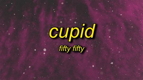 FIFTY FIFTY - Cupid (Twin Version) sped up (Lyrics) | i'm feeling lonely oh i wish i'd find a ...