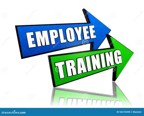 Employee Training In Arrows Stock Photography | CartoonDealer.com #56576498