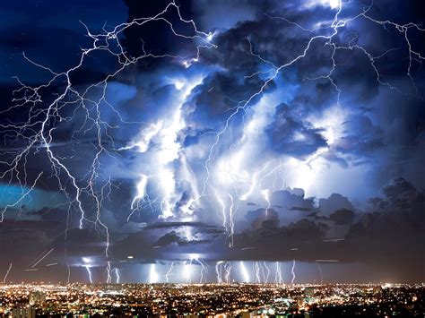 lightning, Storm, Rain, Clouds, Sky, Nature, Thunderstorm Wallpapers HD / Desktop and Mobile ...