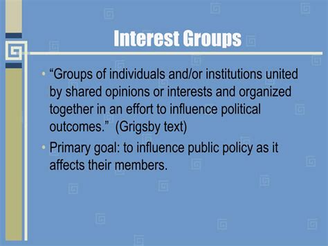 PPT - Interest Groups & Political Parties PowerPoint Presentation - ID:1993643