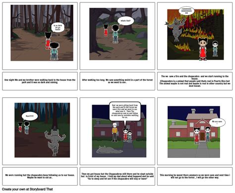 The siblings and the chupacabra Storyboard por 6ffd30b9