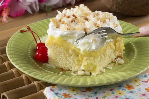 Hawaiian Poke Cake | MrFood.com