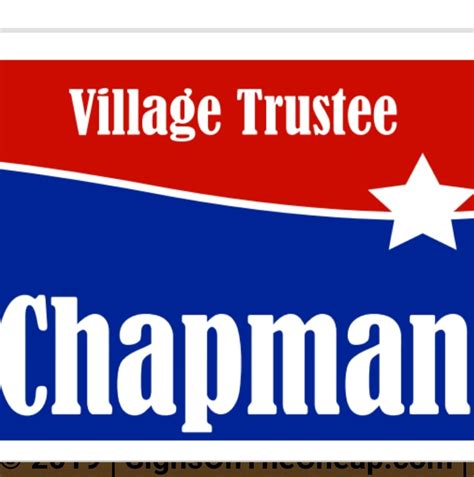 Daniel Chapman for Bath Village Trustee