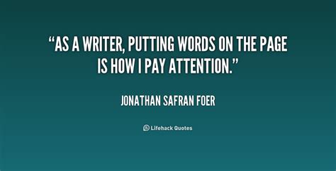 Jonathan Safran Foer Quotes. QuotesGram