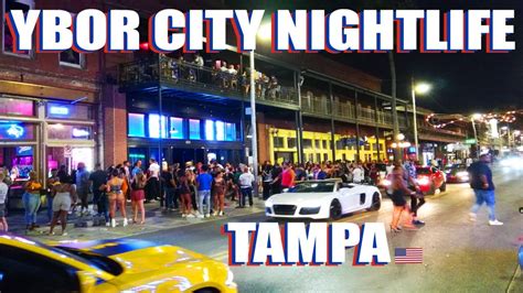 Tampa Florida Nightlife: Ybor City Driving Tour 2021 - YouTube