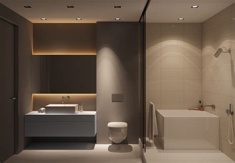 40 Modern Minimalist Style Bathrooms