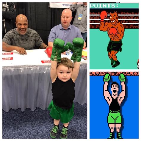 Little Mac met Mike Tyson today! : gaming