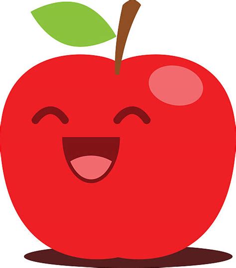 Top 60 Apple Cartoon Clip Art, Vector Graphics and Illustrations - iStock