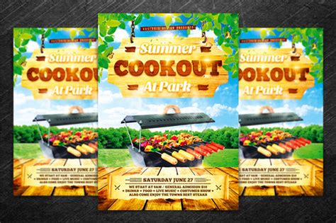 BBQ party flyer, PSD Template | “BBQ party flyer” is perfect… | Flickr