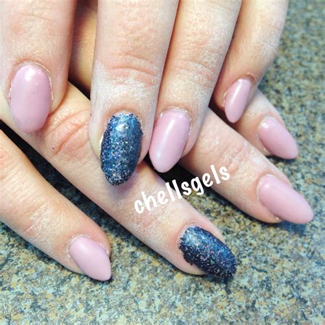 Dusty rose light pink matte glitter nails | Nails, Glitter nails, Dusty ...