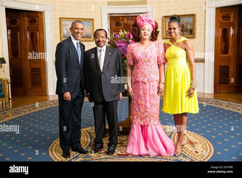 Cameroon president paul biya wife hi-res stock photography and images ...