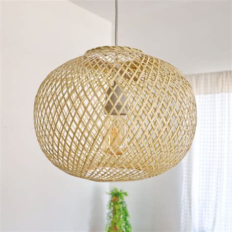 BAMBOO PENDANT LIGHT-Pendant light pendant lamps handmade | Etsy in 2021 | Bamboo pendant light ...