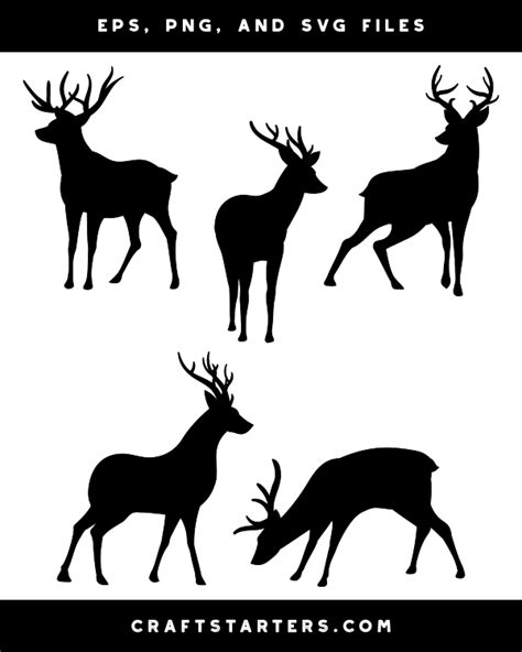 Deer Silhouette Clip Art