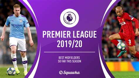 Best Premier League midfielders of 2019/20 so far | Squawka