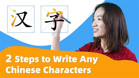 Chinese Characters Writing Rules